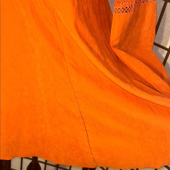 SHEIN Vibrant Orange Long Sleeve Dress - Picture 11 of 16